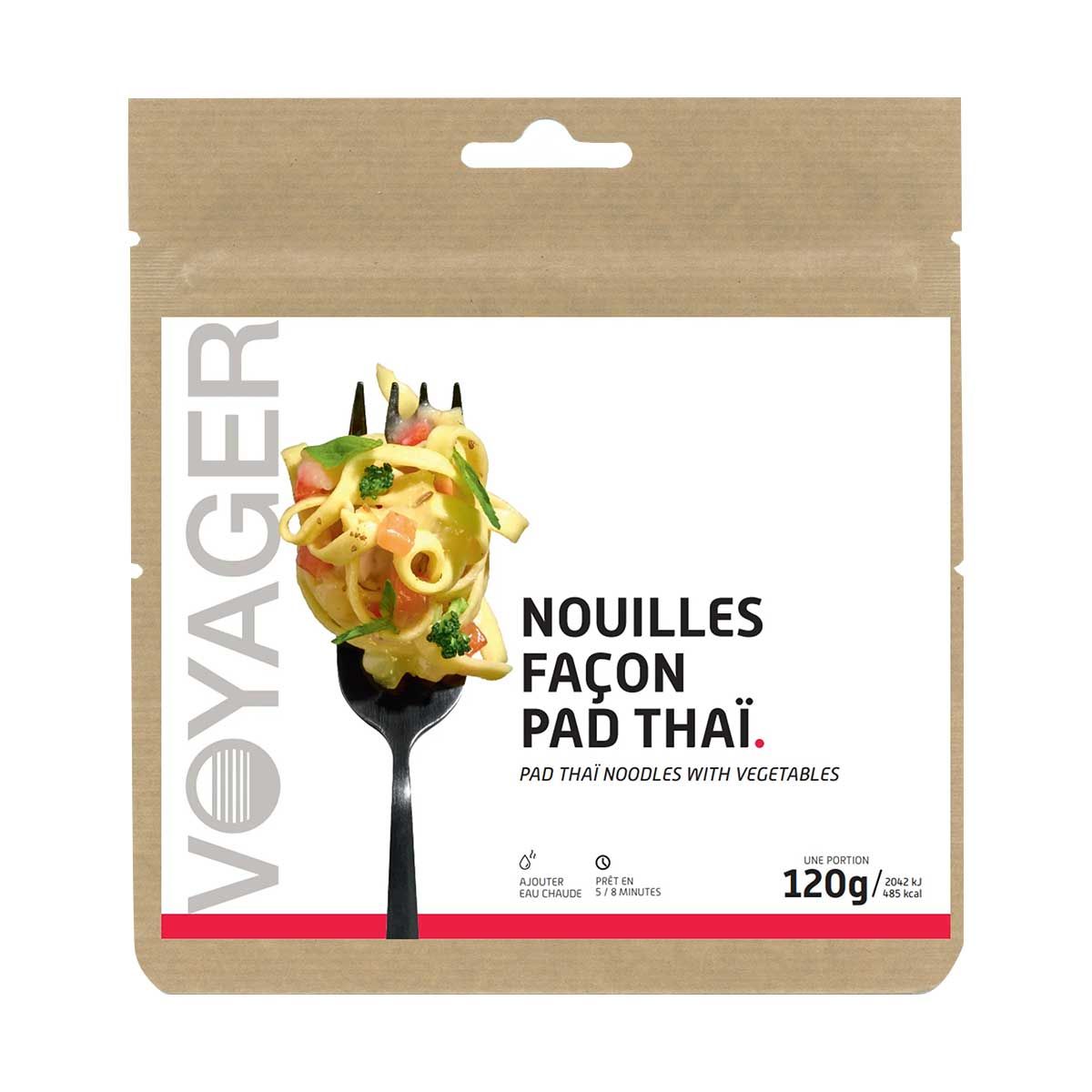 Vegetable noodles in pad thai style