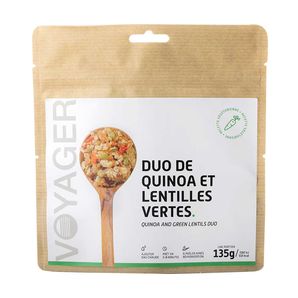 Quinoa and lentil duo