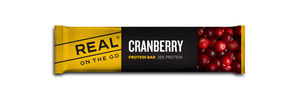 Real On the Go protein bar - Cranberry